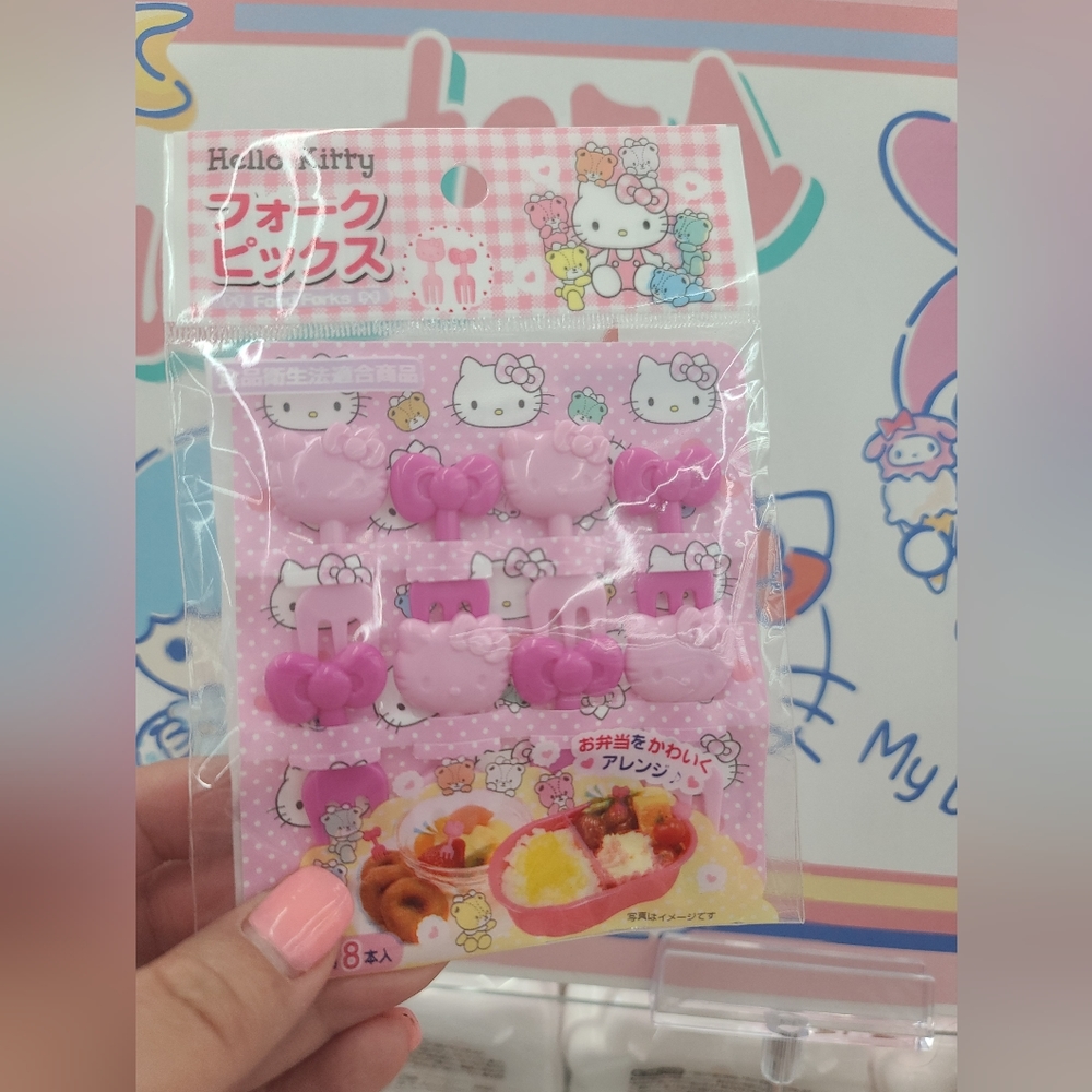 *SET* 2 Hello Kitty Forkpick